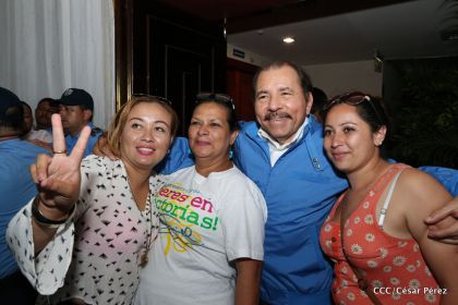 Daniel y Rosario presiden Asamblea Sandinista Nacional