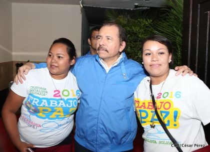 Daniel y Rosario presiden Asamblea Sandinista Nacional