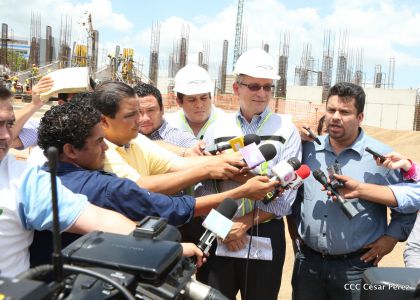 Avanza construcción de Estadio Nacional de Béisbol