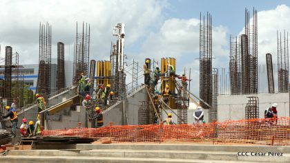 Avanza construcción de Estadio Nacional de Béisbol