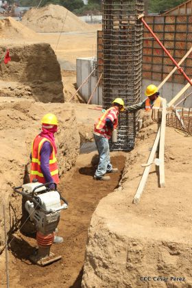 Avanza construcción de Estadio Nacional de Béisbol