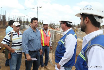 Avanza construcción de Estadio Nacional de Béisbol
