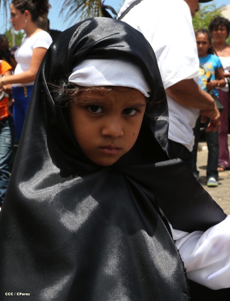 Viacrucis de Viernes Santo en Managua