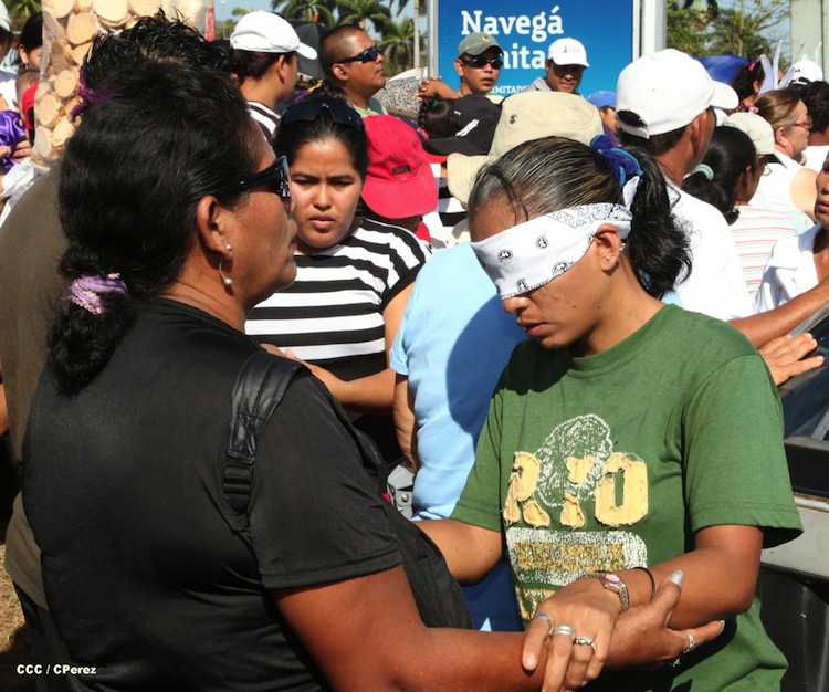 Viacrucis de Viernes Santo en Managua