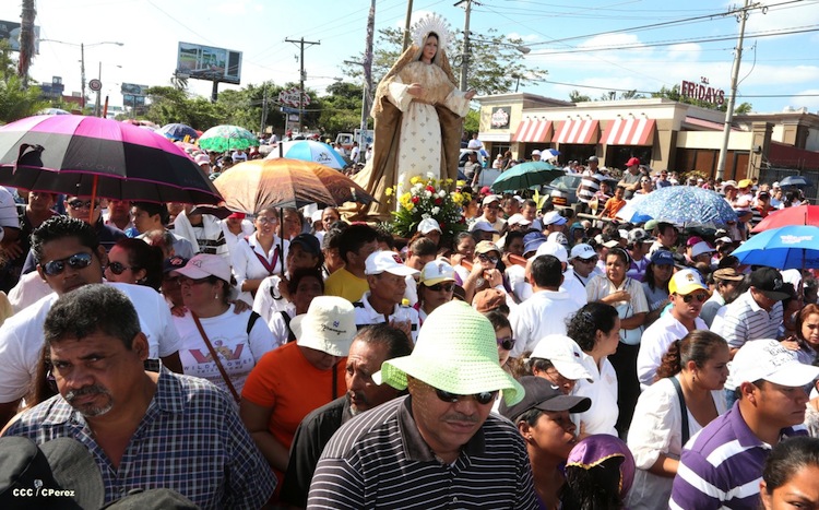 Viacrucis de Viernes Santo en Managua