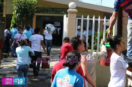 Entrega de apoyo solidario del Gobierno Sandinista a familias de Chinandega
