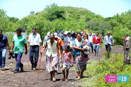 Entrega de apoyo solidario del Gobierno Sandinista a familias de Chinandega