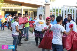 Entrega de apoyo solidario del Gobierno Sandinista a familias de Chinandega