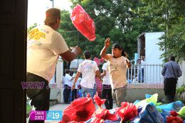 Entrega de apoyo solidario del Gobierno Sandinista a familias de Chinandega