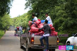 Gobierno envía miles de juguetes a niñ@s de Puerto Morazán y Tonalá 