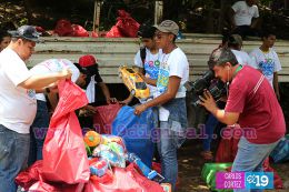 Gobierno envía miles de juguetes a niñ@s de Puerto Morazán y Tonalá 