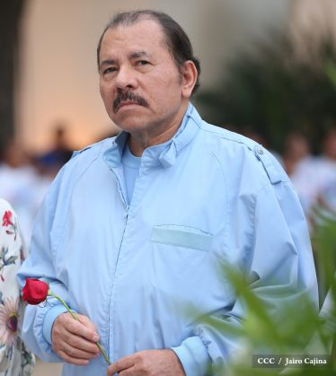 Daniel y Rosario rinden homenaje al Comandante Carlos Fonseca en su 80 Natalicio