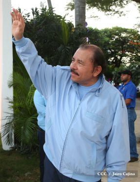Daniel y Rosario rinden homenaje al Comandante Carlos Fonseca en su 80 Natalicio
