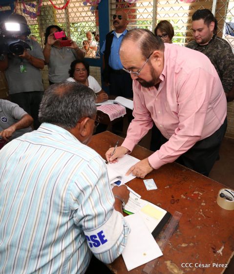 Magistrado Roberto Rivas acude a verificación ciudadana