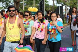 Caminata de la comunidad LGBTI en Nicaragua