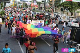 Caminata de la comunidad LGBTI en Nicaragua