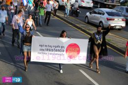 Caminata de la comunidad LGBTI en Nicaragua