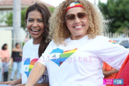 Caminata de la comunidad LGBTI en Nicaragua