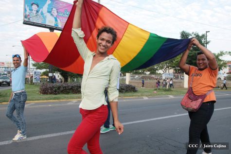 Caminata de la comunidad LGBTI en Nicaragua