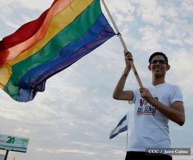 Caminata de la comunidad LGBTI en Nicaragua