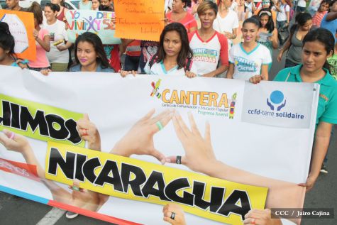 Caminata de la comunidad LGBTI en Nicaragua