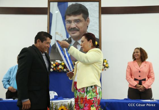 Alcaldía de Managua entrega orden Alexis Argüello a personalidades deportivas