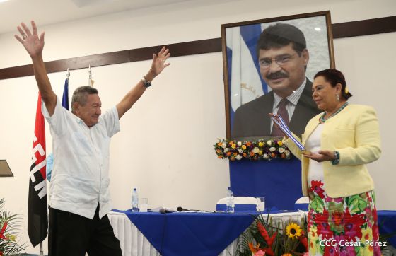 Alcaldía de Managua entrega orden Alexis Argüello a personalidades deportivas