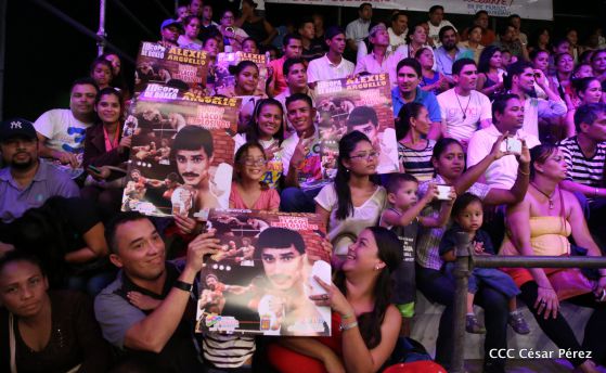 Velada boxística en homenaje a Alexis Argüello