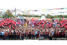 Daniel y Rosario celebran el 37 Aniversario del Repliegue Táctico a Masaya