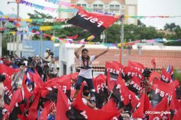 Daniel y Rosario celebran el 37 Aniversario del Repliegue Táctico a Masaya