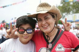 Daniel y Rosario celebran el 37 Aniversario del Repliegue Táctico a Masaya