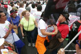 Daniel y Rosario celebran el 37 Aniversario del Repliegue Táctico a Masaya