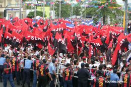 Daniel y Rosario celebran el 37 Aniversario del Repliegue Táctico a Masaya