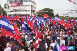 Nicaragua expresa su Amor a la Revolución en celebración del Repliegue