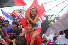 Nicaragua expresa su Amor a la Revolución en celebración del Repliegue