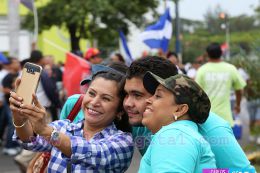 Nicaragua expresa su Amor a la Revolución en celebración del Repliegue