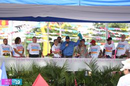 Nicaragua expresa su Amor a la Revolución en celebración del Repliegue