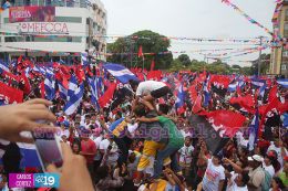 Nicaragua expresa su Amor a la Revolución en celebración del Repliegue