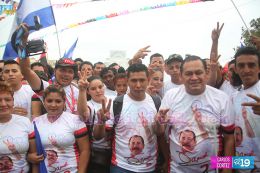 Nicaragua expresa su Amor a la Revolución en celebración del Repliegue