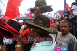 Nicaragua expresa su Amor a la Revolución en celebración del Repliegue