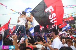 Nicaragua expresa su Amor a la Revolución en celebración del Repliegue