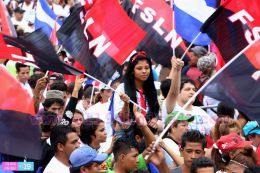Nicaragua expresa su Amor a la Revolución en celebración del Repliegue