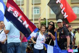 Nicaragua expresa su Amor a la Revolución en celebración del Repliegue