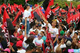 Nicaragua expresa su Amor a la Revolución en celebración del Repliegue