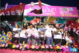 Miles se desbordan en gran celebración de Repliegue Táctico hacia Masaya