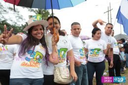 Miles se desbordan en gran celebración de Repliegue Táctico hacia Masaya