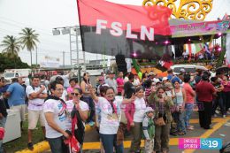 Miles se desbordan en gran celebración de Repliegue Táctico hacia Masaya