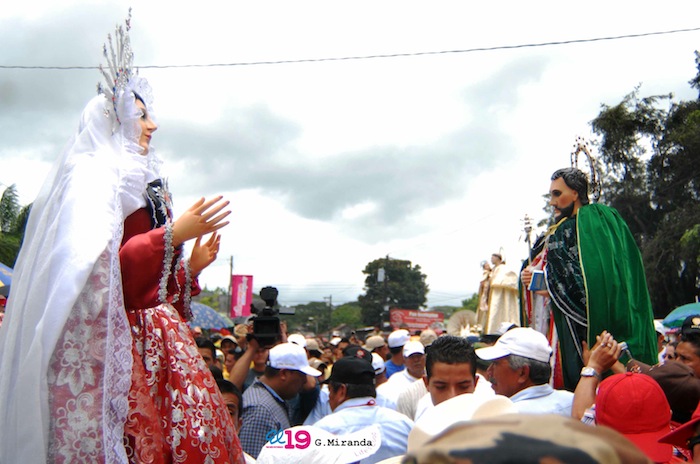Tope de Santos en Carazo