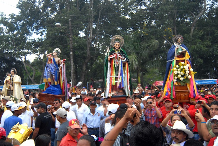Tope de Santos en Carazo