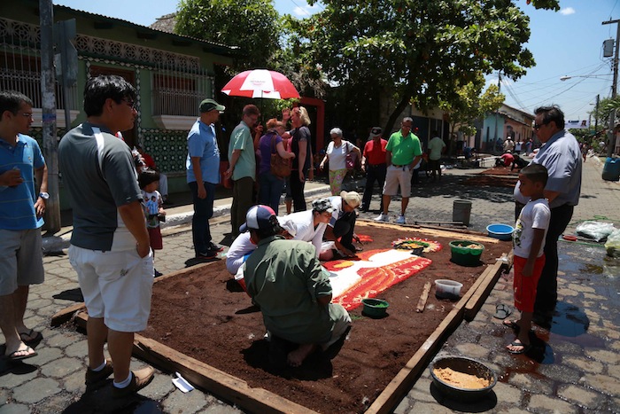 Alfombras Pasionarias en León